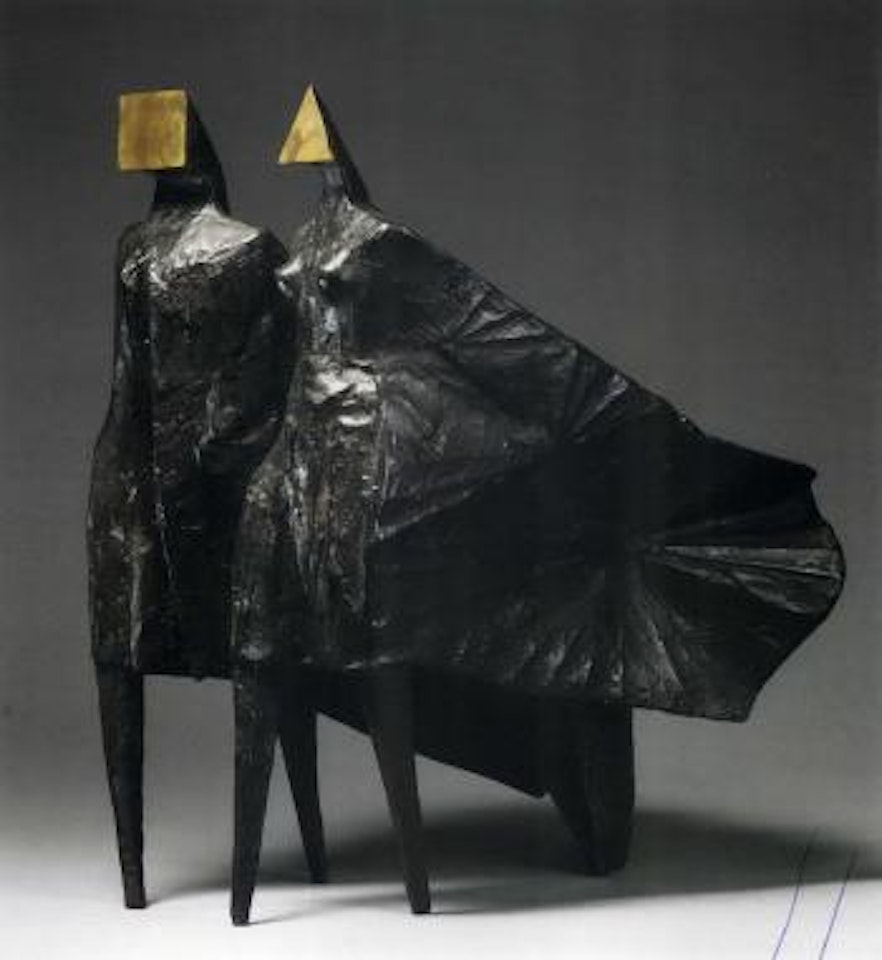 Cloaked couple I by Lynn Chadwick