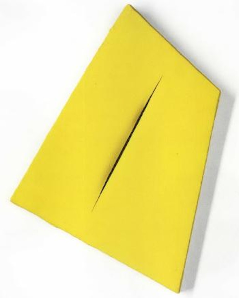 Concetto Spaziale, I Quanta by Lucio Fontana