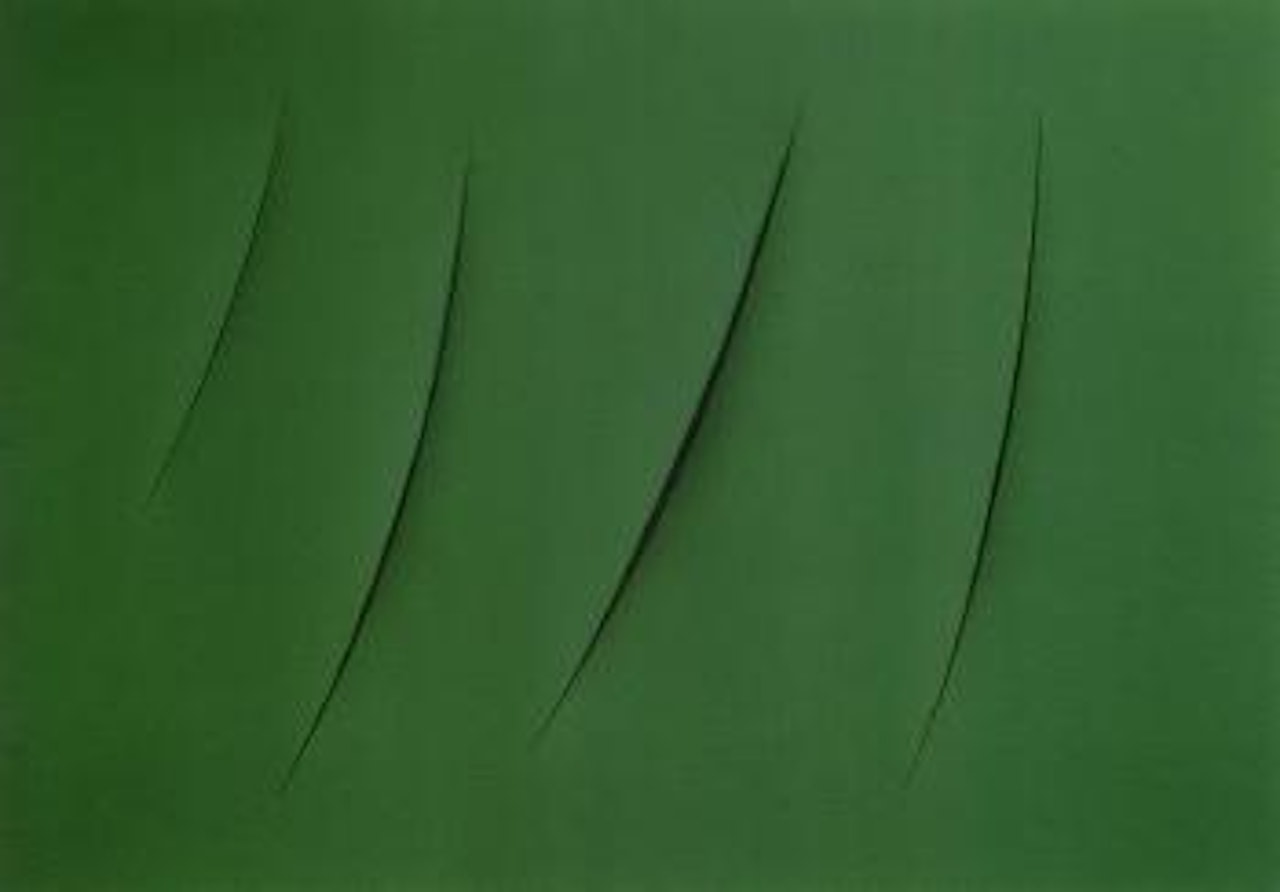 Concetto Spaziale, Attese by Lucio Fontana