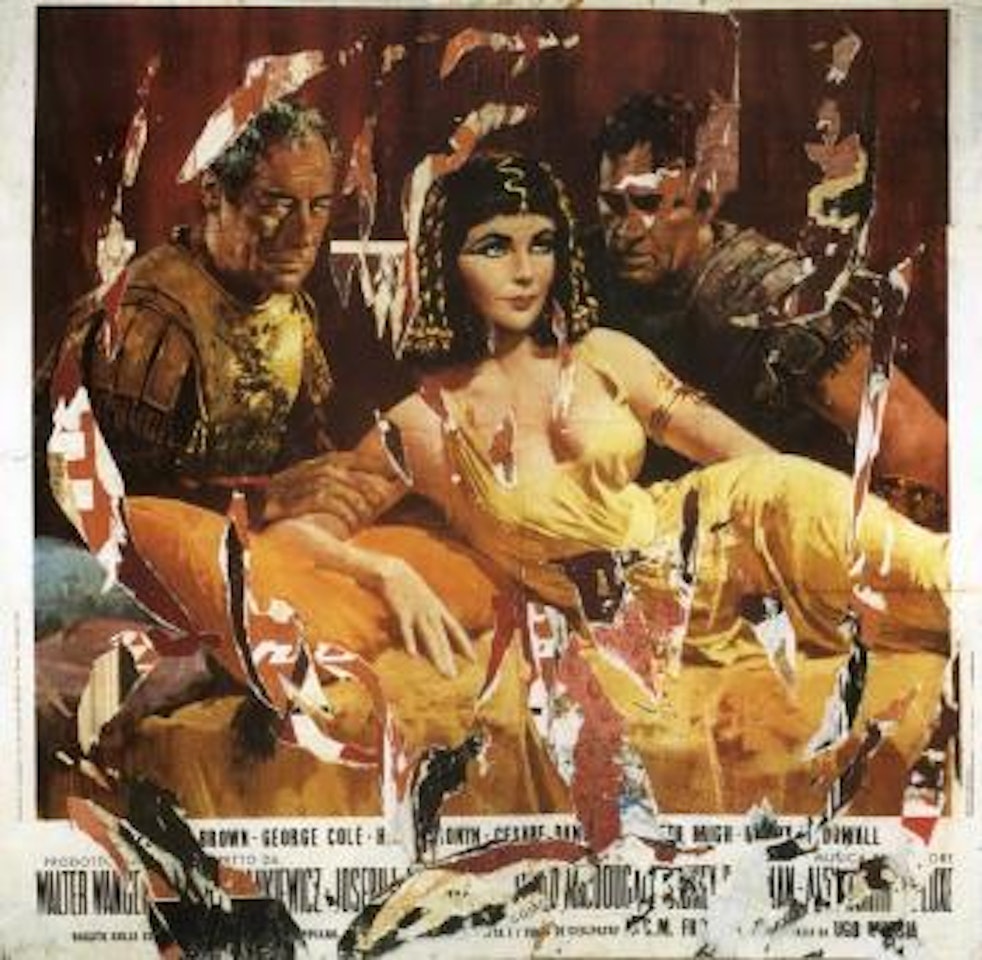 Cleopatra by Mimmo Rotella