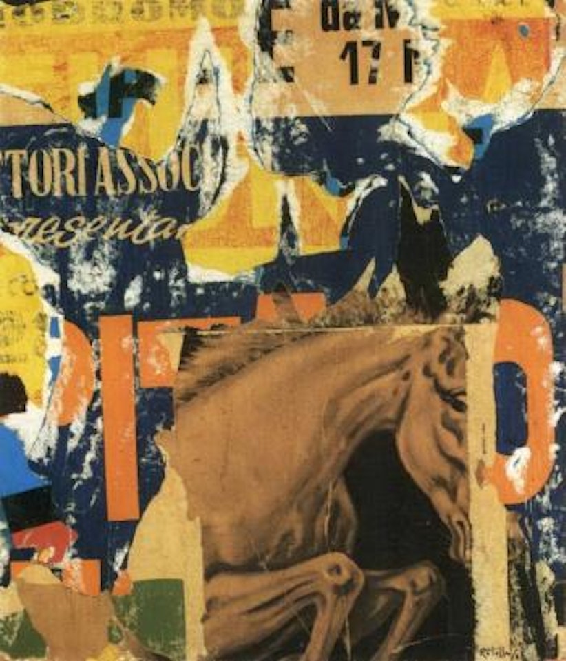 Mitologia d'oggi by Mimmo Rotella