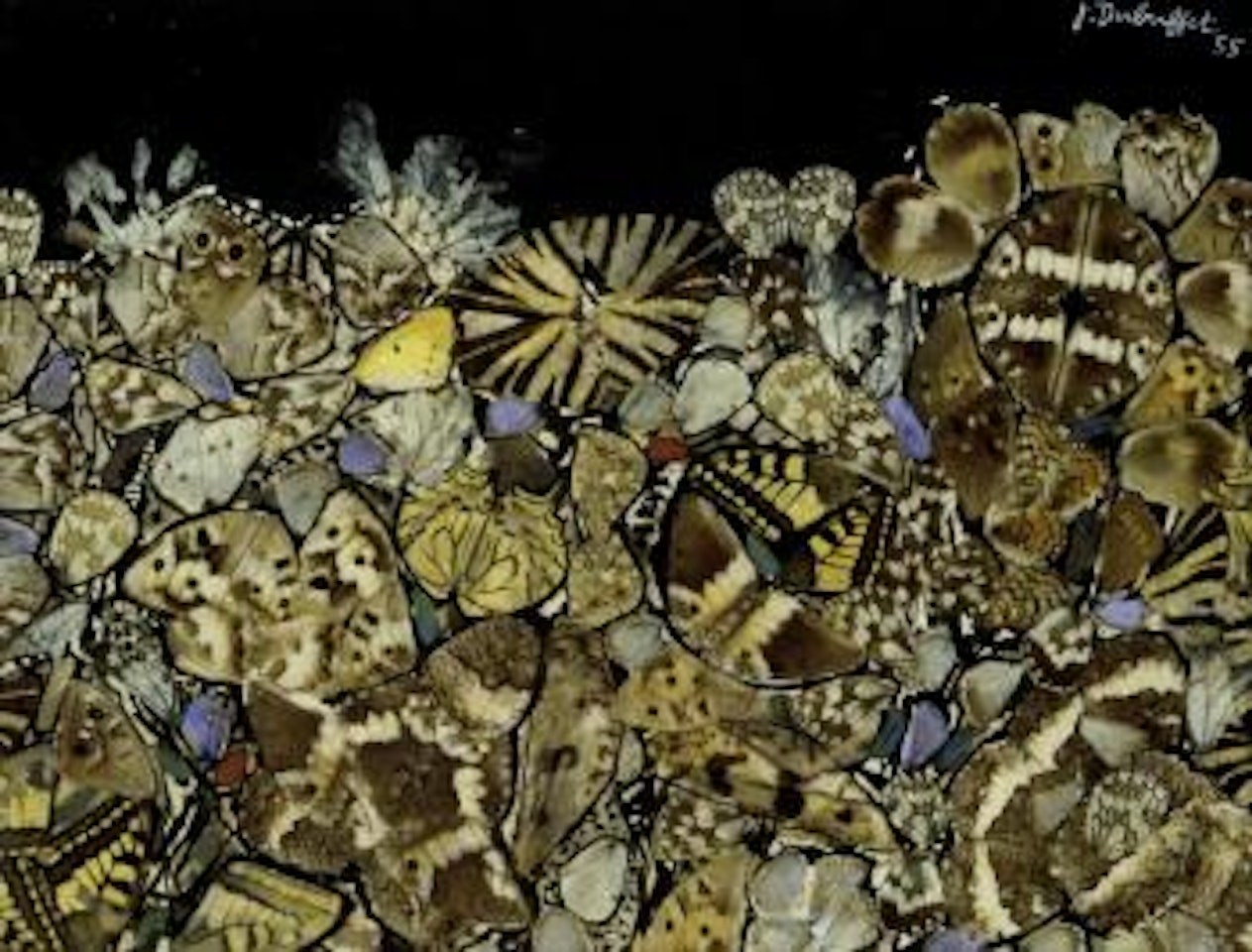 Jardin mouvemente by Jean Dubuffet