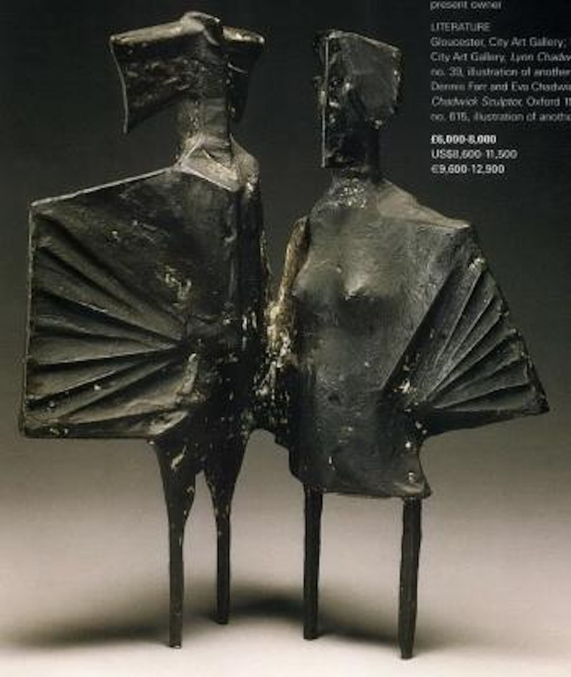 Winged figures by Lynn Chadwick