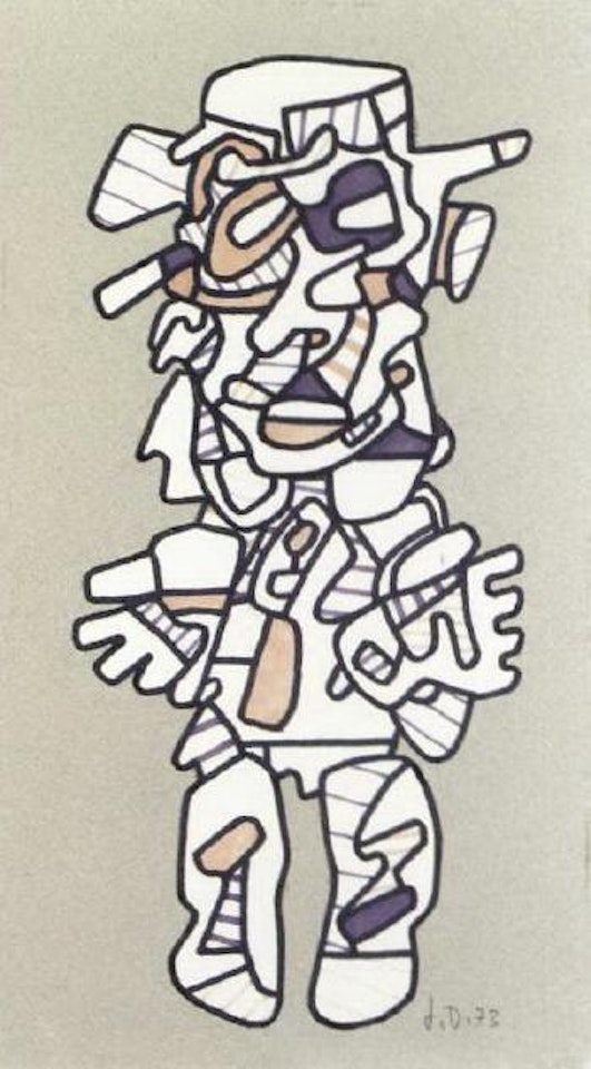 Personnage by Jean Dubuffet