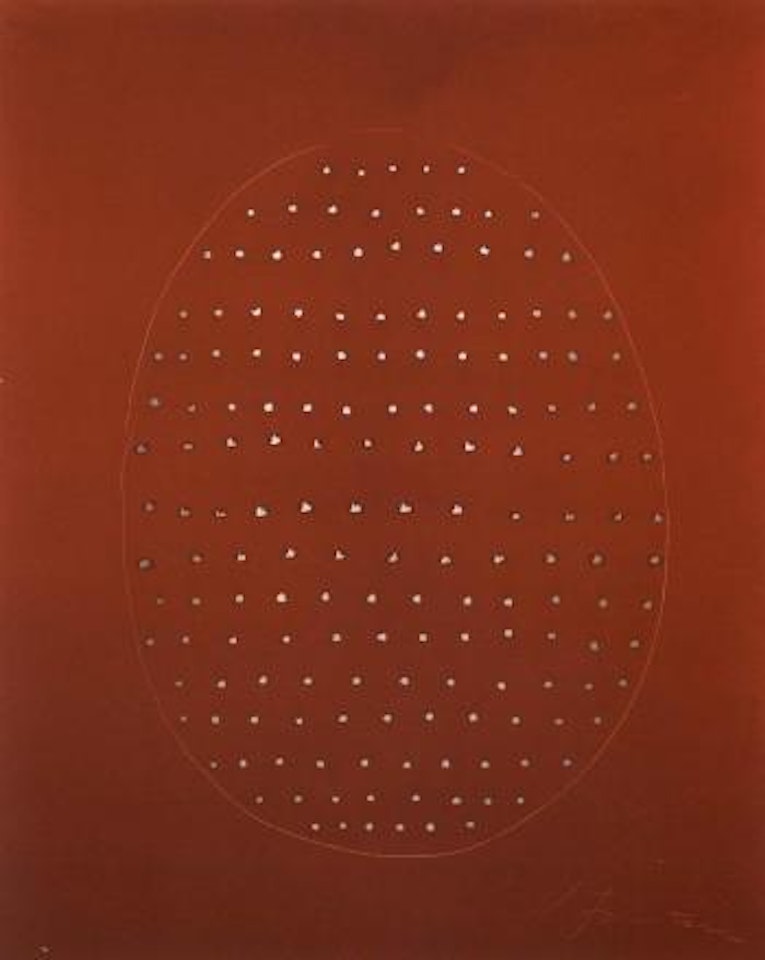 Concetto spaciale by Lucio Fontana