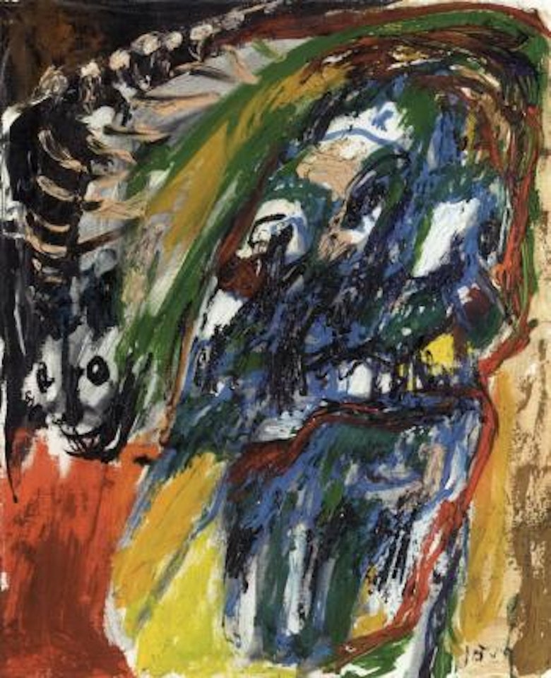 Le regard au dos by Asger Jorn