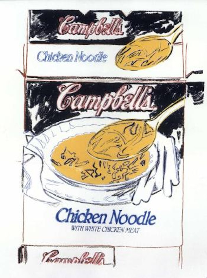 Campbells' Chicken Noodle by Andy Warhol