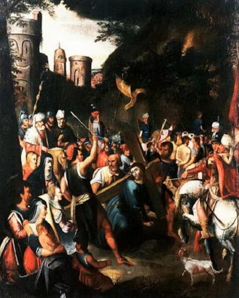 Christ on the road to Calvary by Netherlandish School