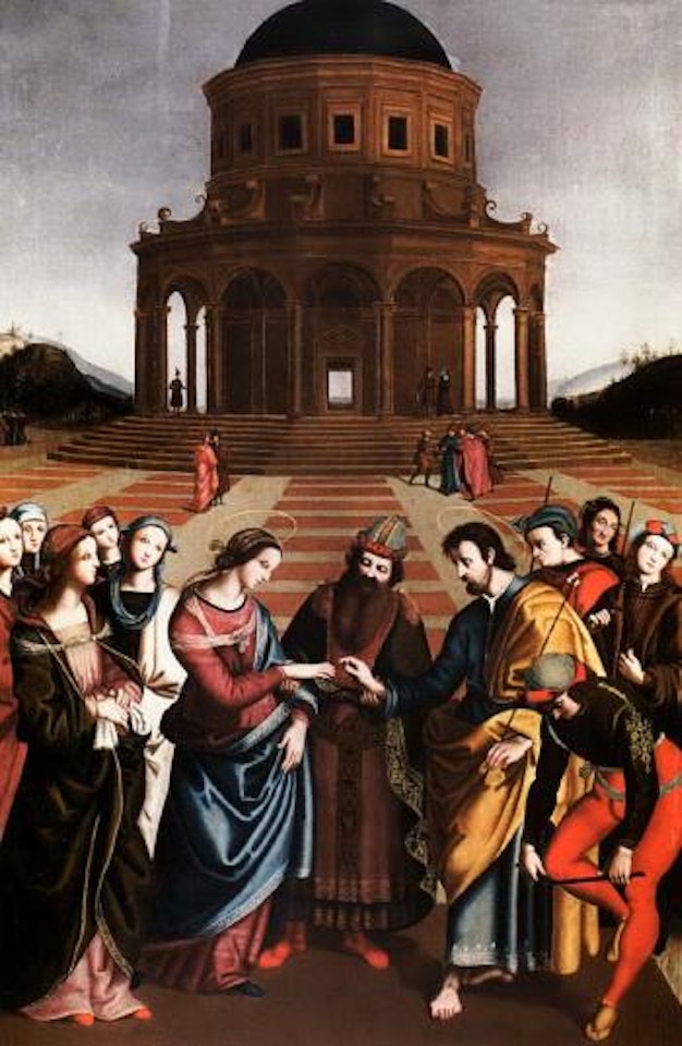 Marriage of the Virgin by Italian School