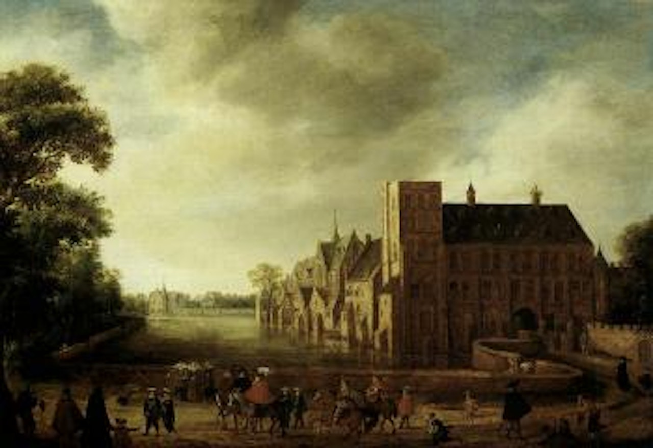 Vijverberg in The Hague by Joost Cornelisz Droochsloot