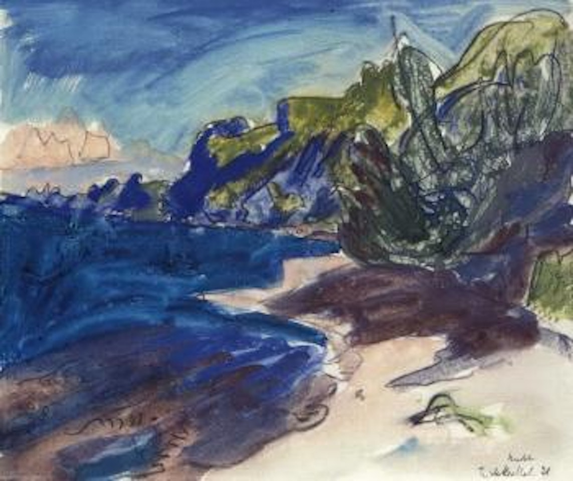 Bay by Erich Heckel