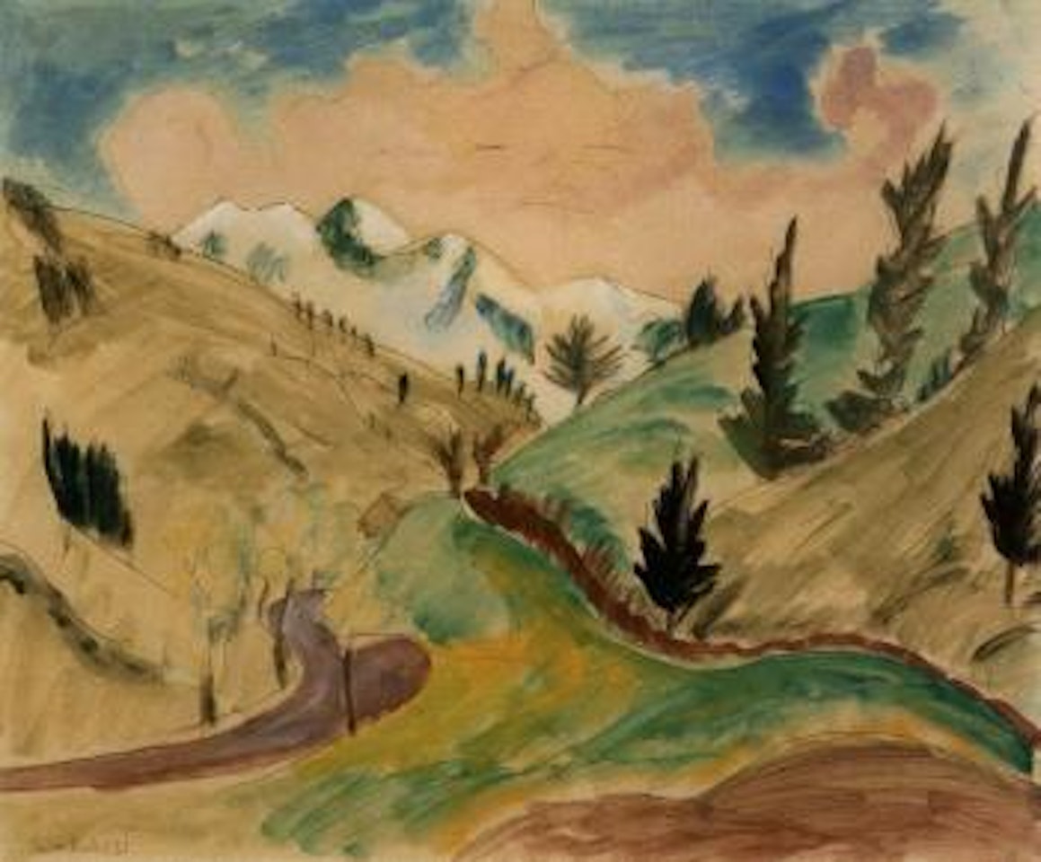 Allgau by Erich Heckel
