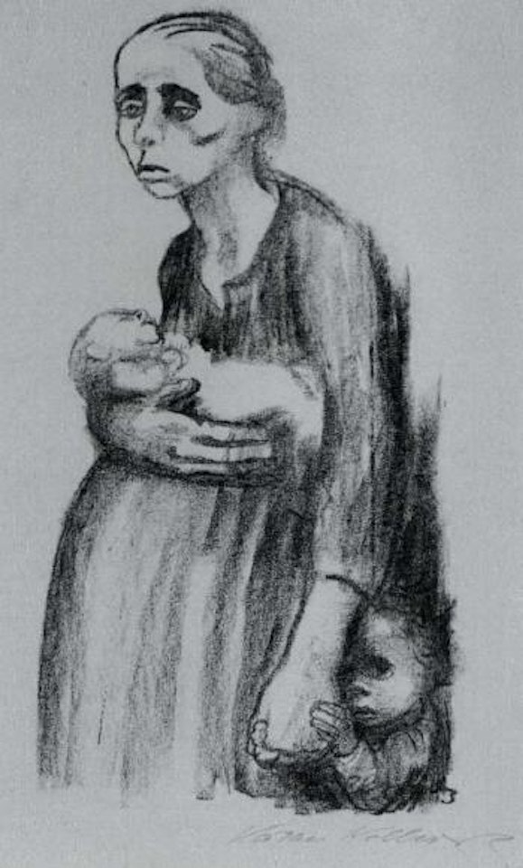 Poster against paragraph 218 by Kathe Kollwitz