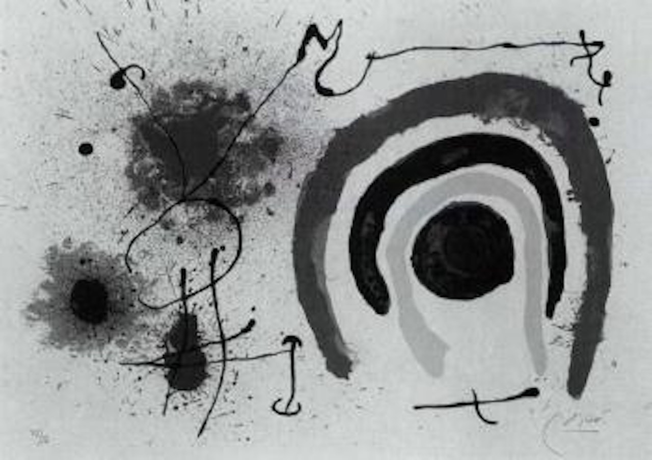 Le lezard aux plumes d'or by Joan Miró