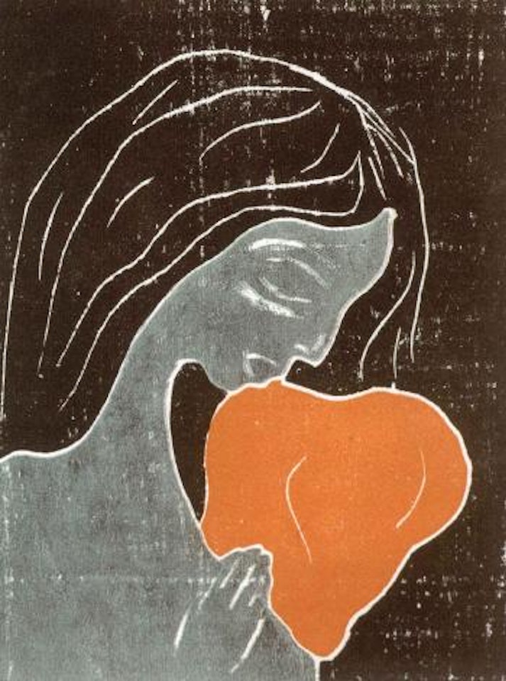 Omega with the heart by Edvard Munch