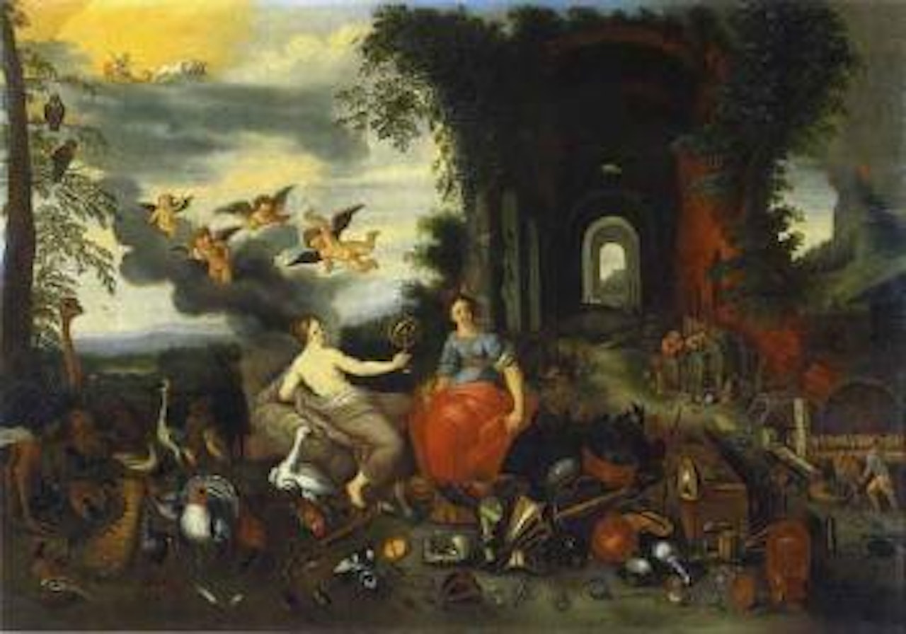 Allegory of Air and Fire by Flemish School