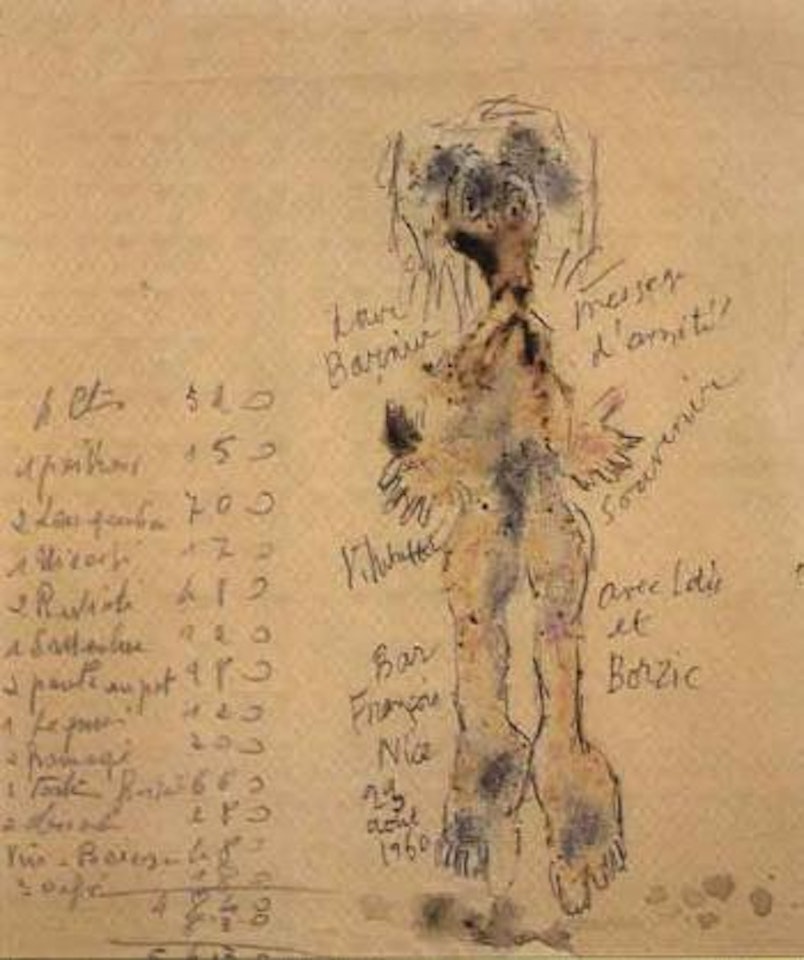 Personnage by Jean Dubuffet