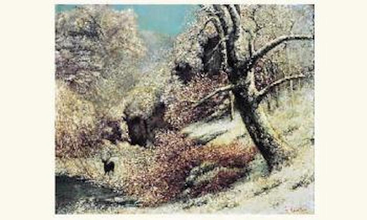 Paysage d'hiver by Gustave Courbet