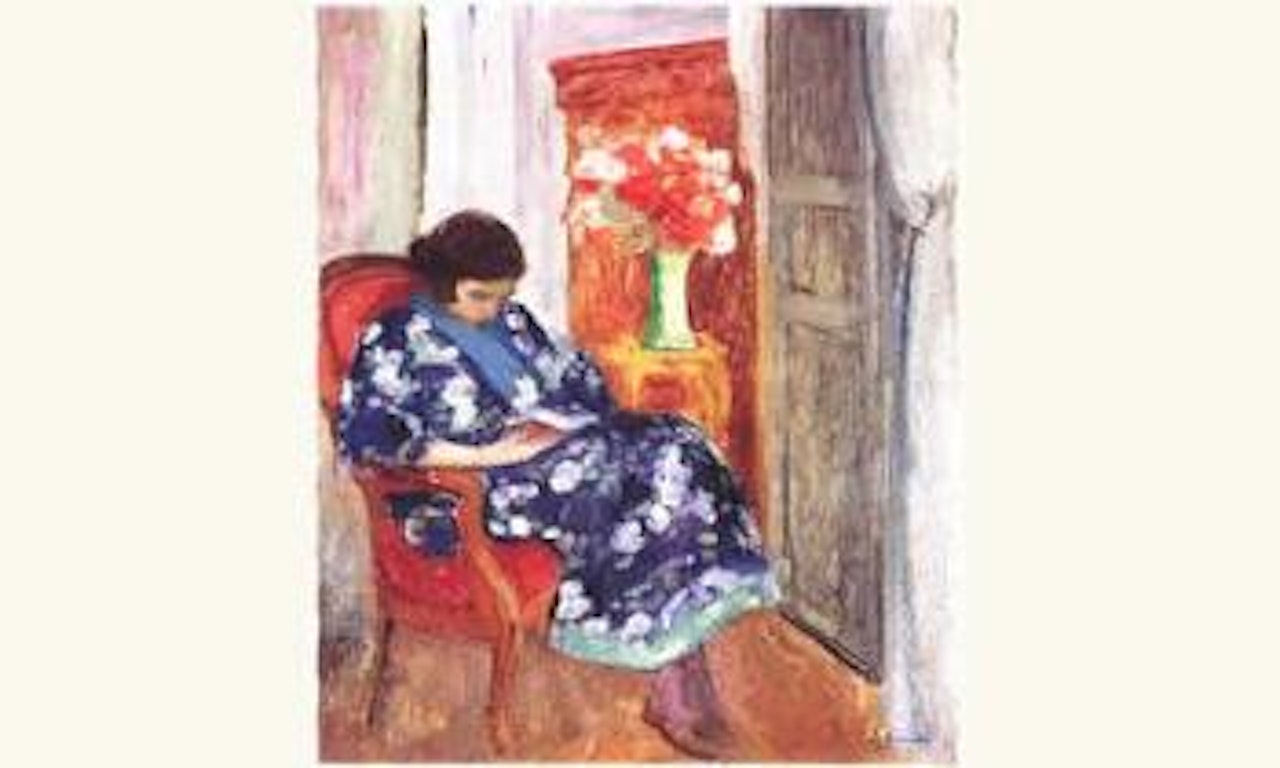 Femme a sa lecture by Henri Lebasque