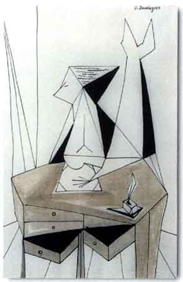Composition by Oscar Dominguez