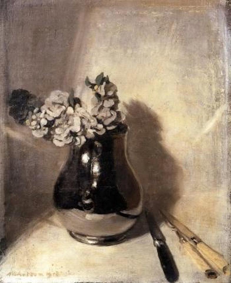 Stock and silver by William Nicholson