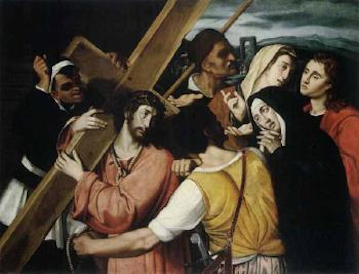 Road to Calvary by Neapolitan School