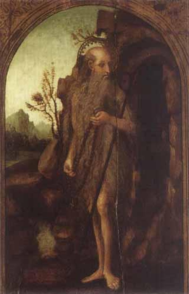 Saint Onophrius by Spanish School