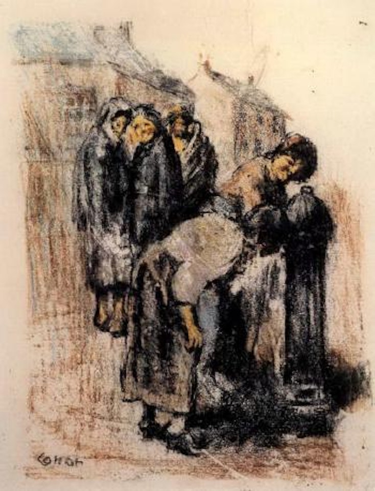 Woman at the well by William Conor