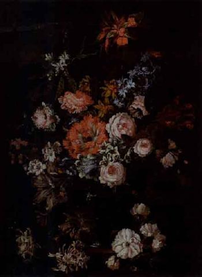 Still life of summer flowers by Jean Baptiste Monnoyer