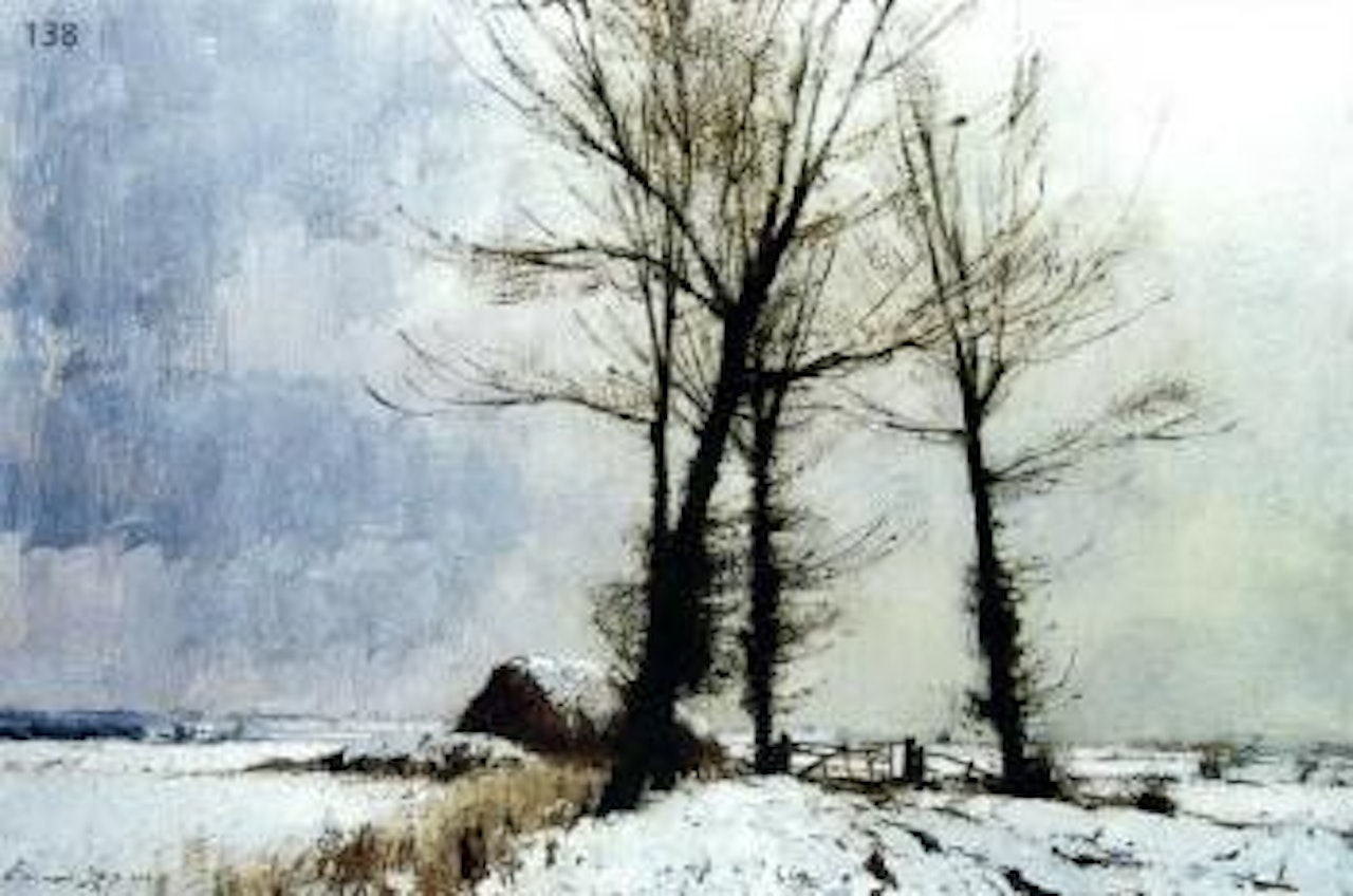 St. Benet's Marsh - winter by Edward Seago