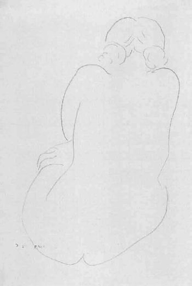 Nu de Dos by Henri Matisse