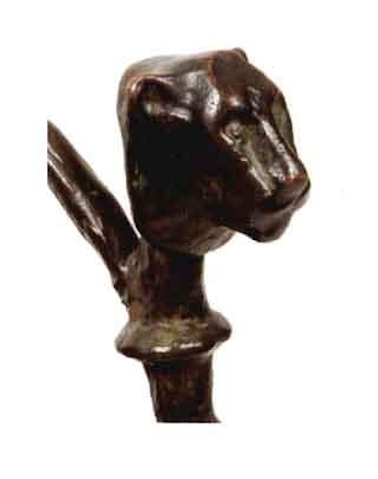 Chair with lion head. Chair. by Diego Giacometti