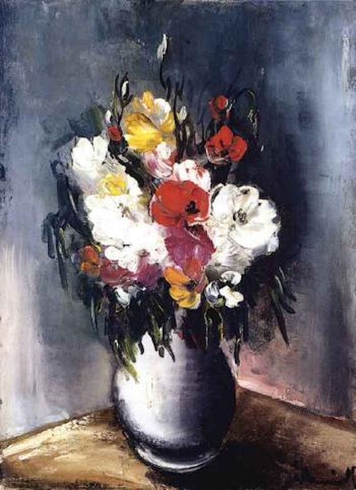 Anemones dans un vase by Maurice de Vlaminck