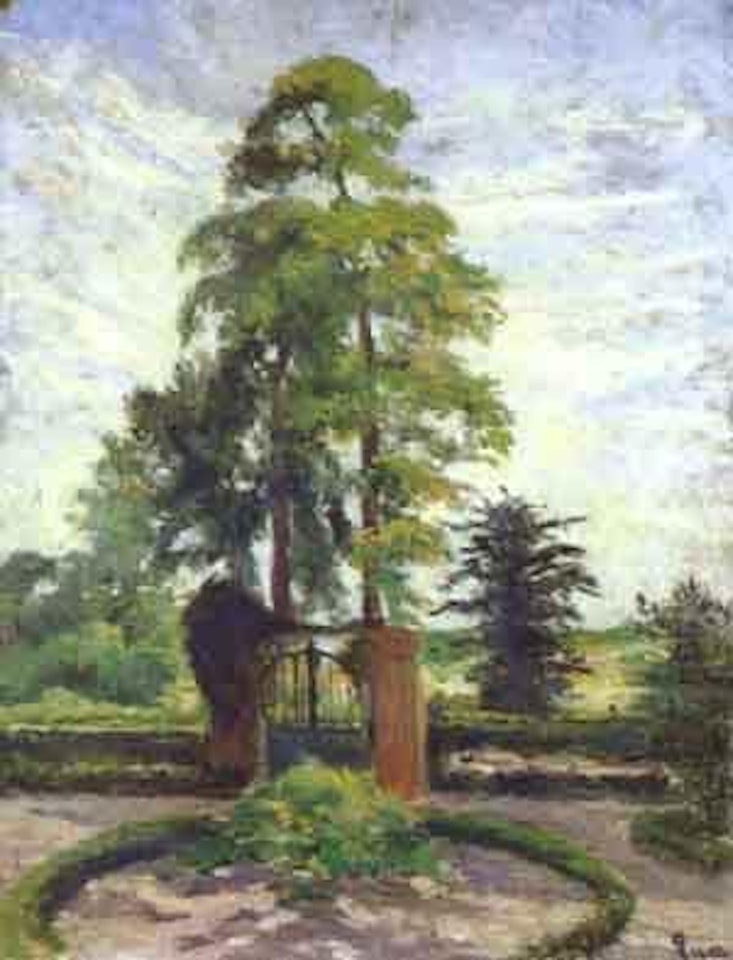 Le portail by Maximilien Luce