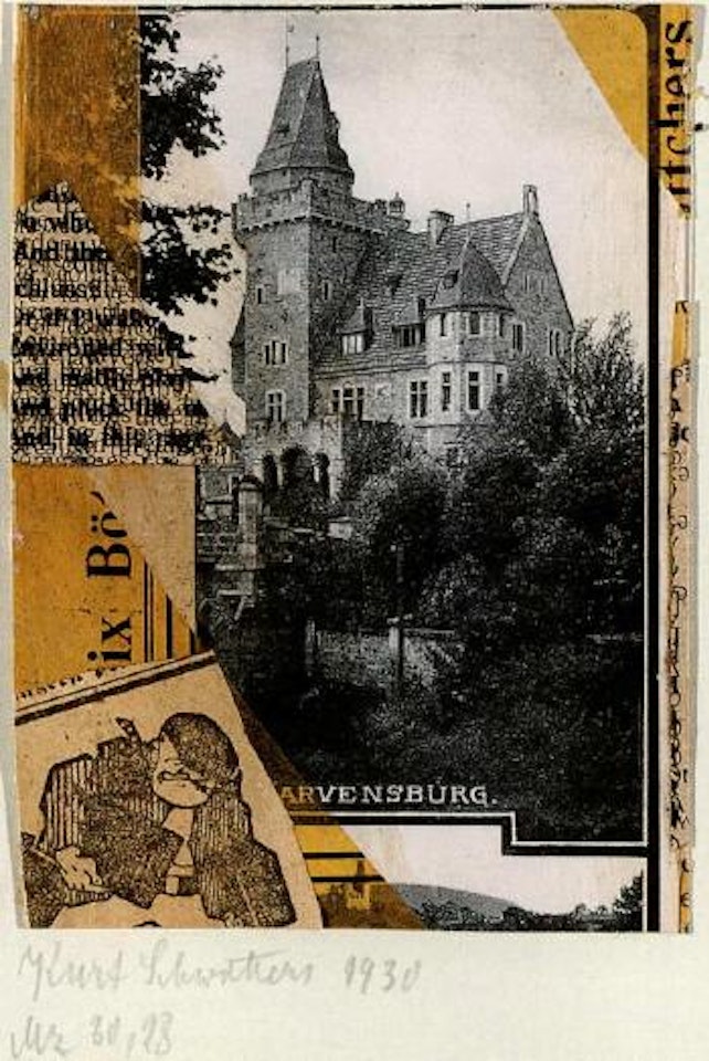 MZ 30, 28 - Arvensburg by Kurt Schwitters
