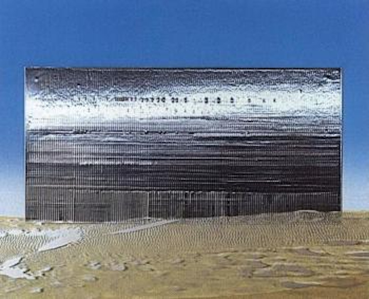 Mirror wall by Heinz Mack