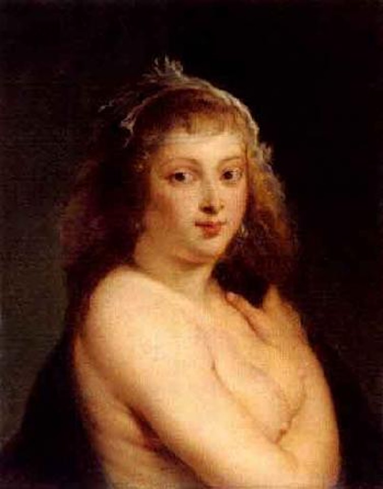 Portrait of Helene Fourment by Peter Paul Rubens