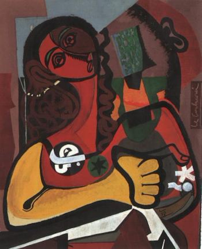 Femme aux cheveux boucle by Le Corbusier