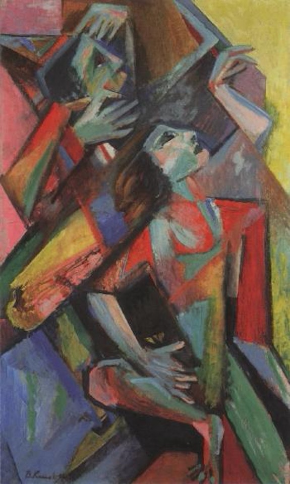 Couple dancing by Bruno Krauskopf