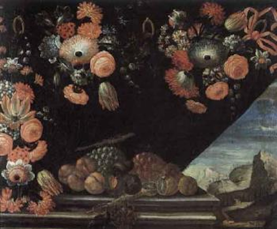 Still life of flowers and fruits by Italian School