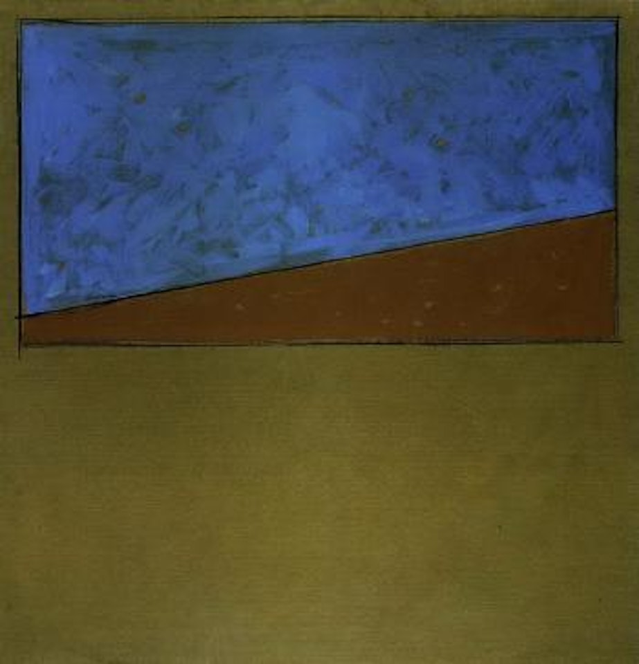 Anaemic landscape by Mario Schifano