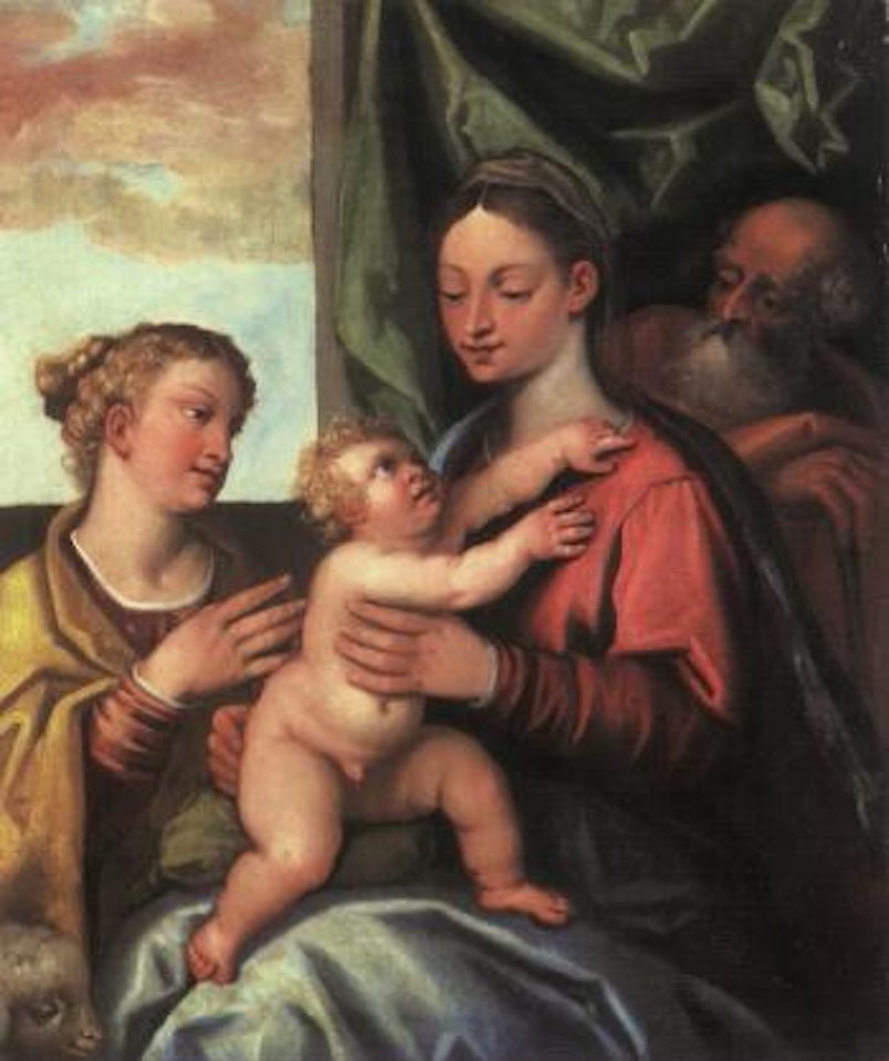 Holy Family by Venetian School
