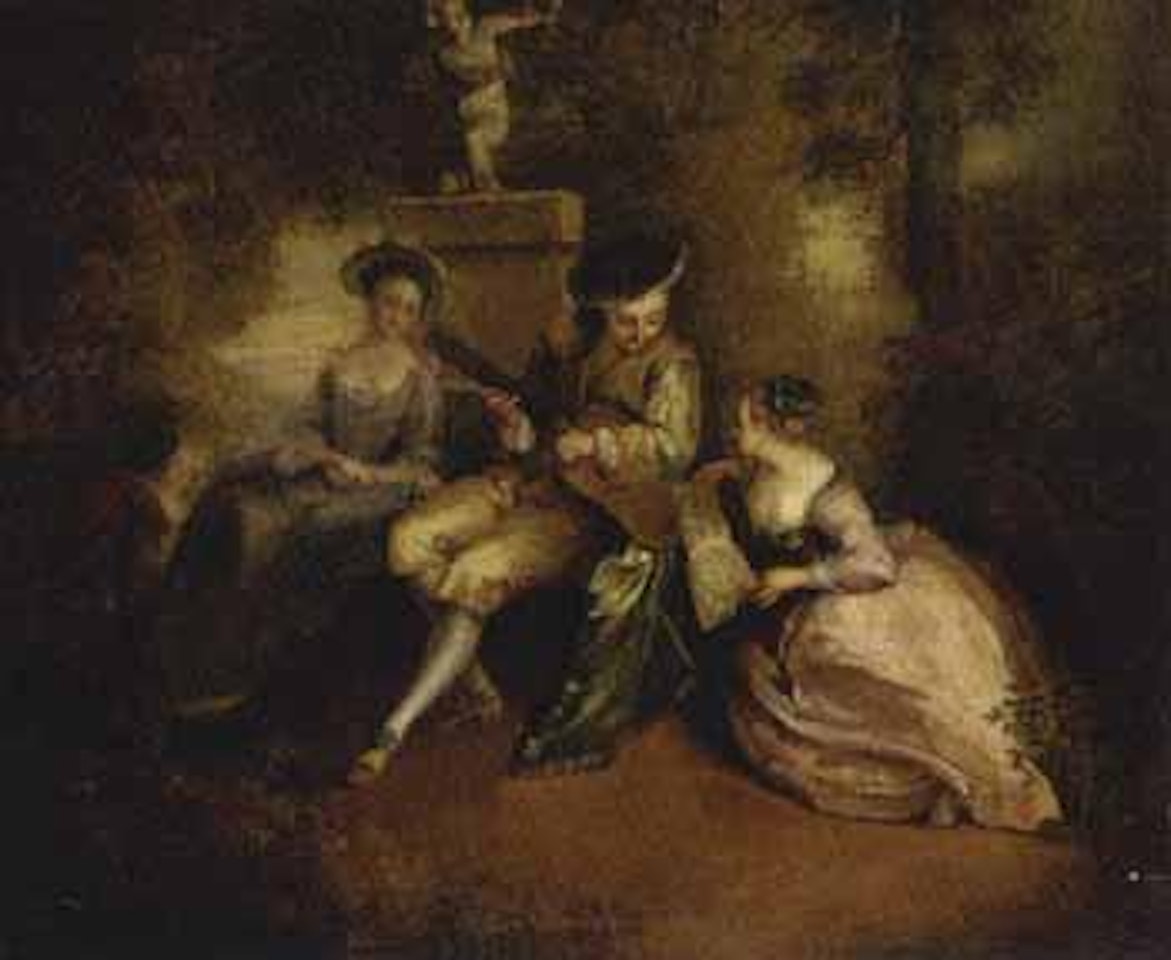Woodland recital by Jean-Antoine Watteau