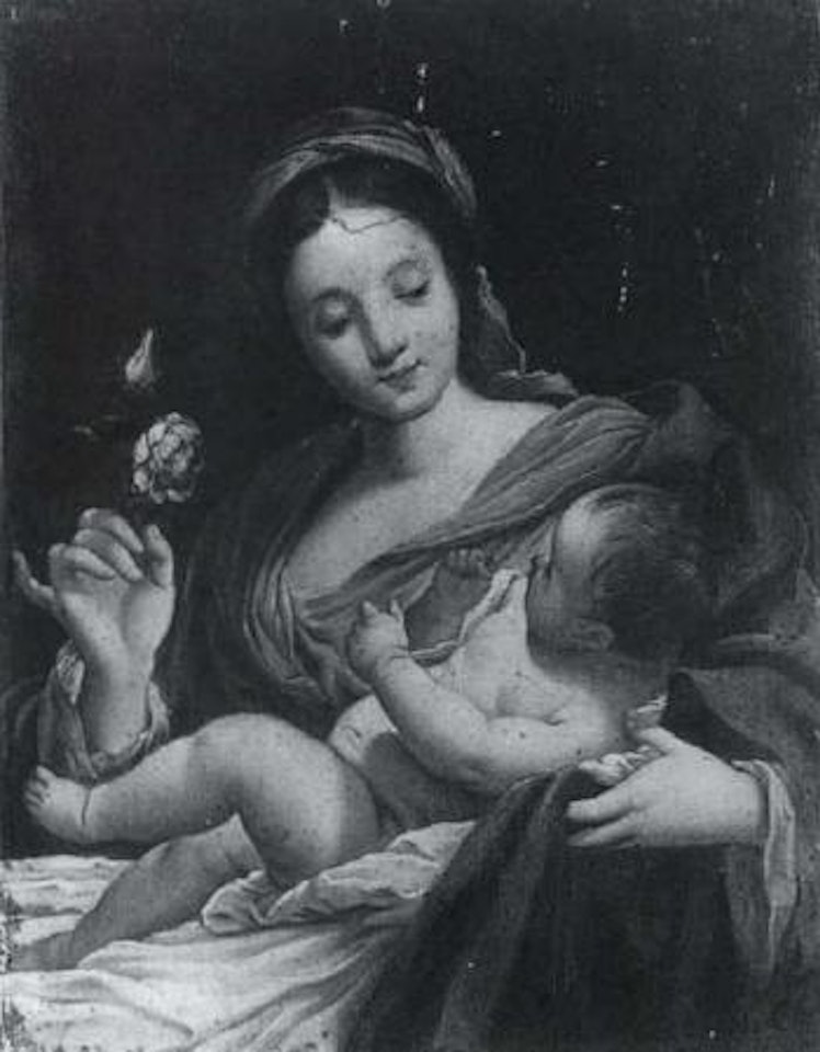 Madonna and Child by Simon Vouet
