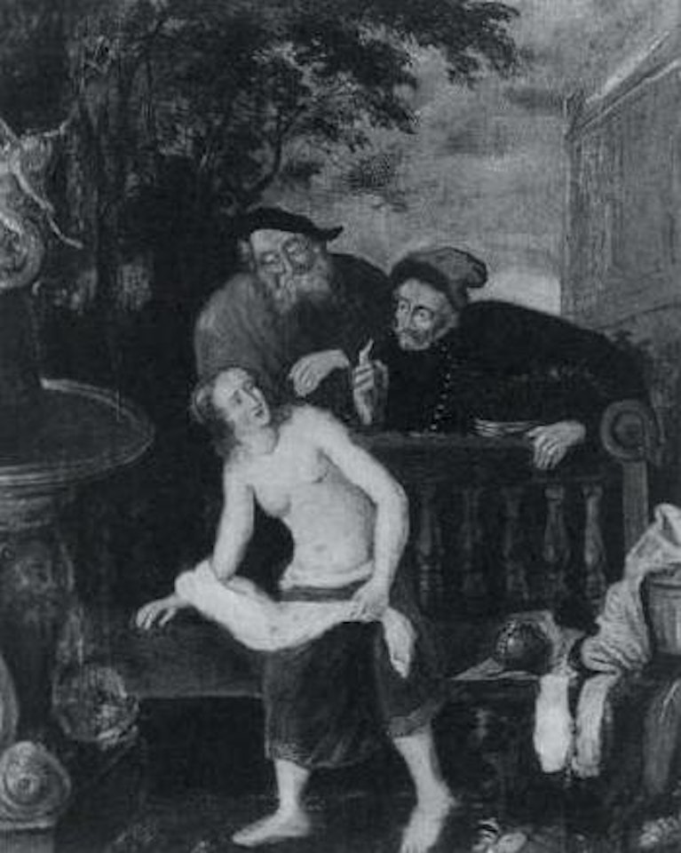 Susanna and the Elders by Attributed to Rembrandt Harmensz van Rijn
