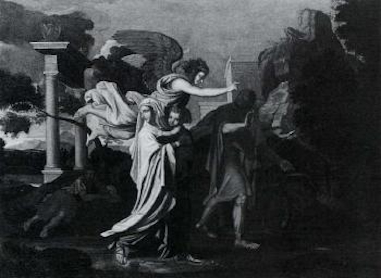 Flight into Egypt by Nicolas Poussin