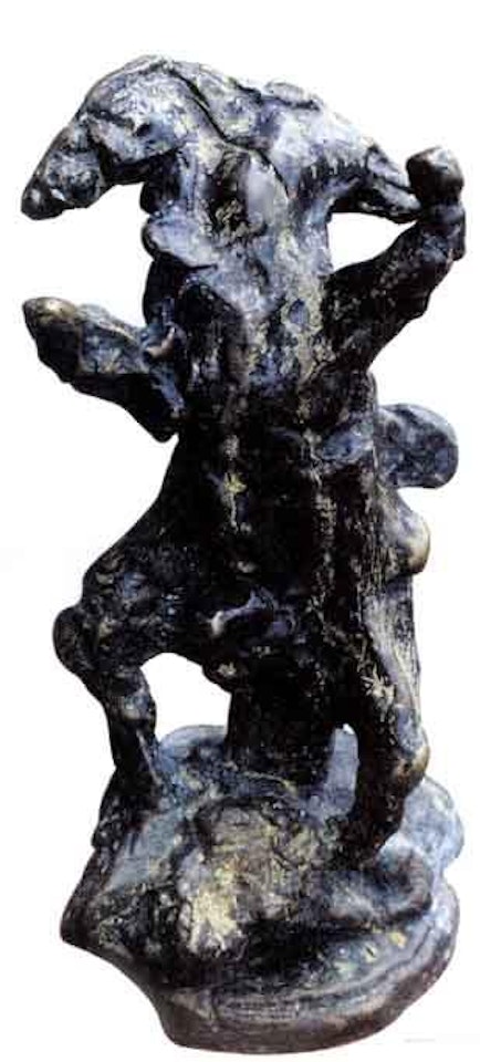 Caballo loco by Lucio Fontana