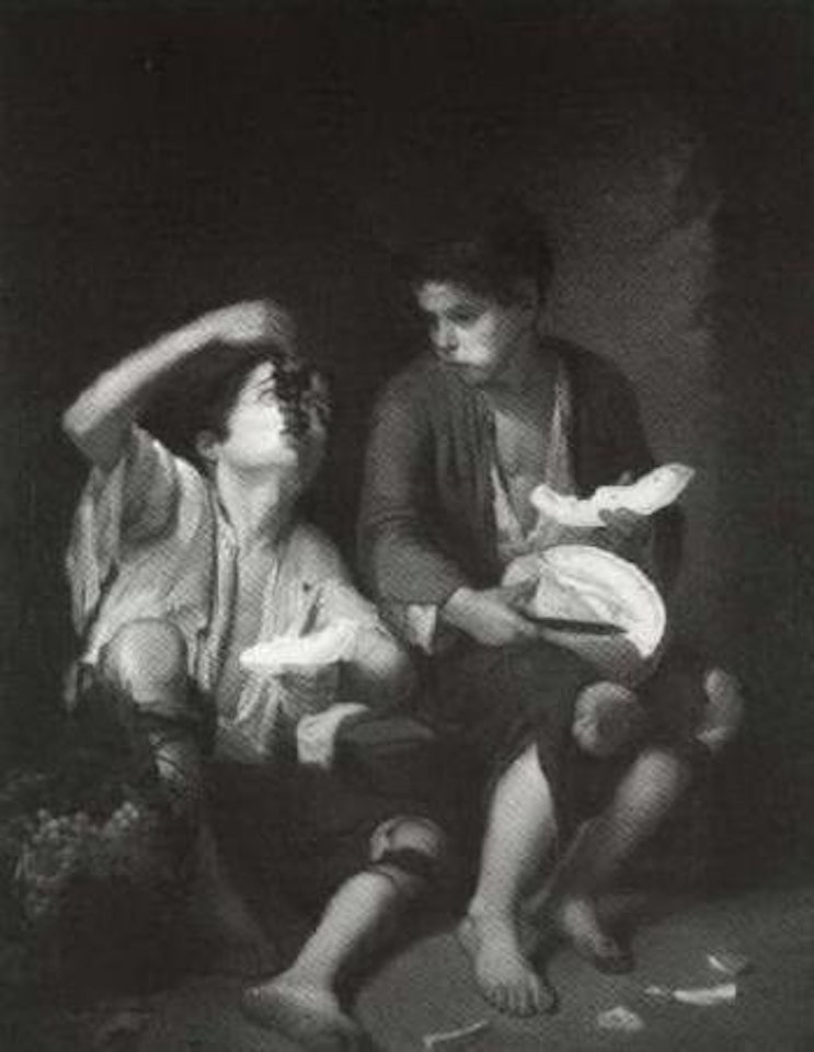 Melon eaters by Bartolomé Esteban Murillo