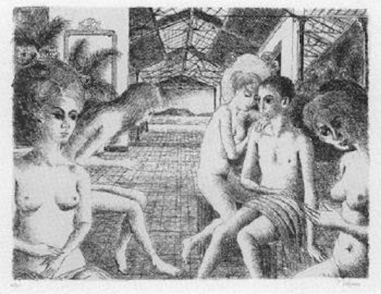 Lover by Paul Delvaux