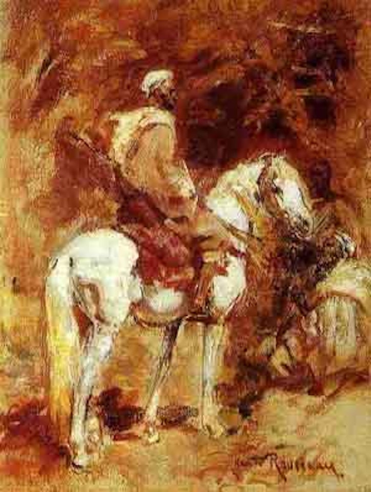 Cavalier marocain by Henri Émilien Rousseau